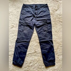 James Perse Navy Cargo Pullon Pants